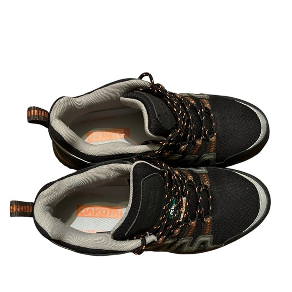 Dakota Steele Toed Shoes Black and Gray with Durable Design - Picture 2 of 4